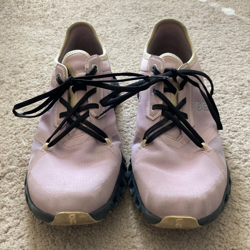 On Running Cloud X 3 AD mauve women's sneakers size 10 - Picture 2 of 8